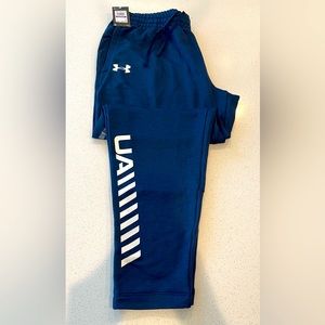 Under Armor, Men’s French Terry Joggers, XXL Blue
